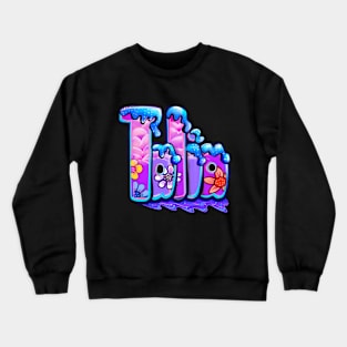 Girls first name Talia Crewneck Sweatshirt